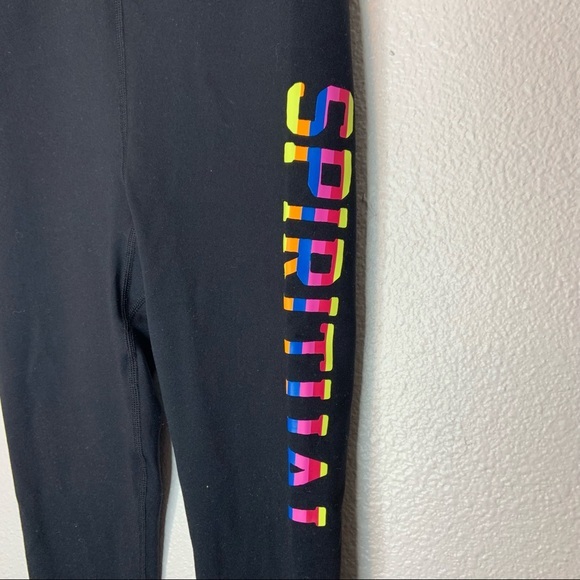 Spiritual Gangster Essential Rainbow Logo Leggings XS - Picture 4 of 7